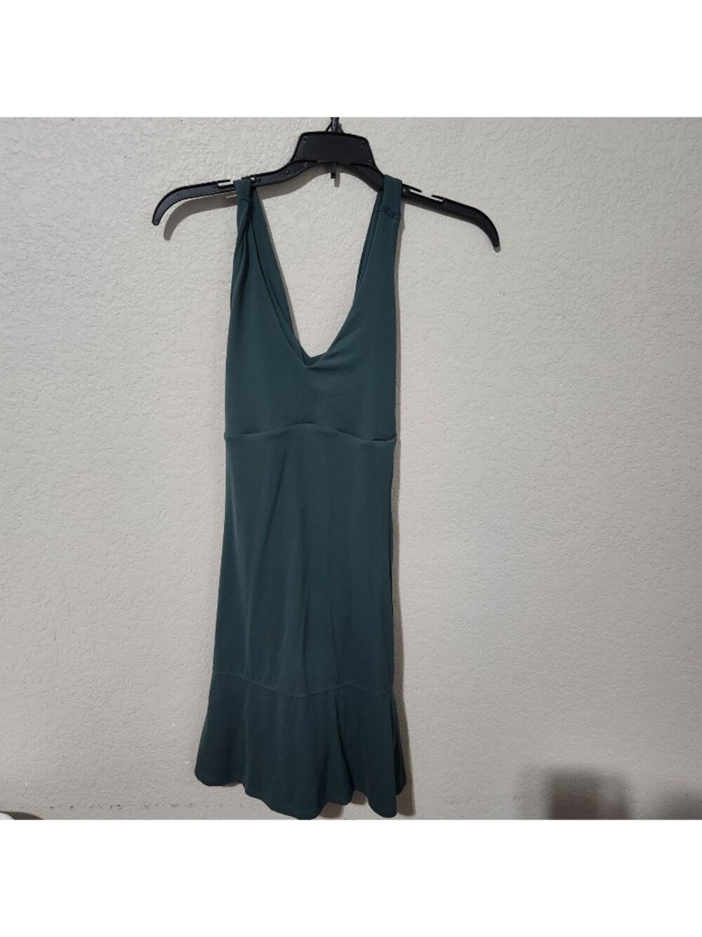 All In Motion Dress Green Sleeveless Halter Cross Back Athletic